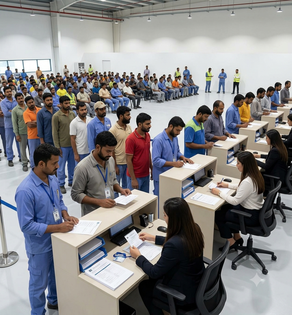 Bulk Hiring Manpower Dubai