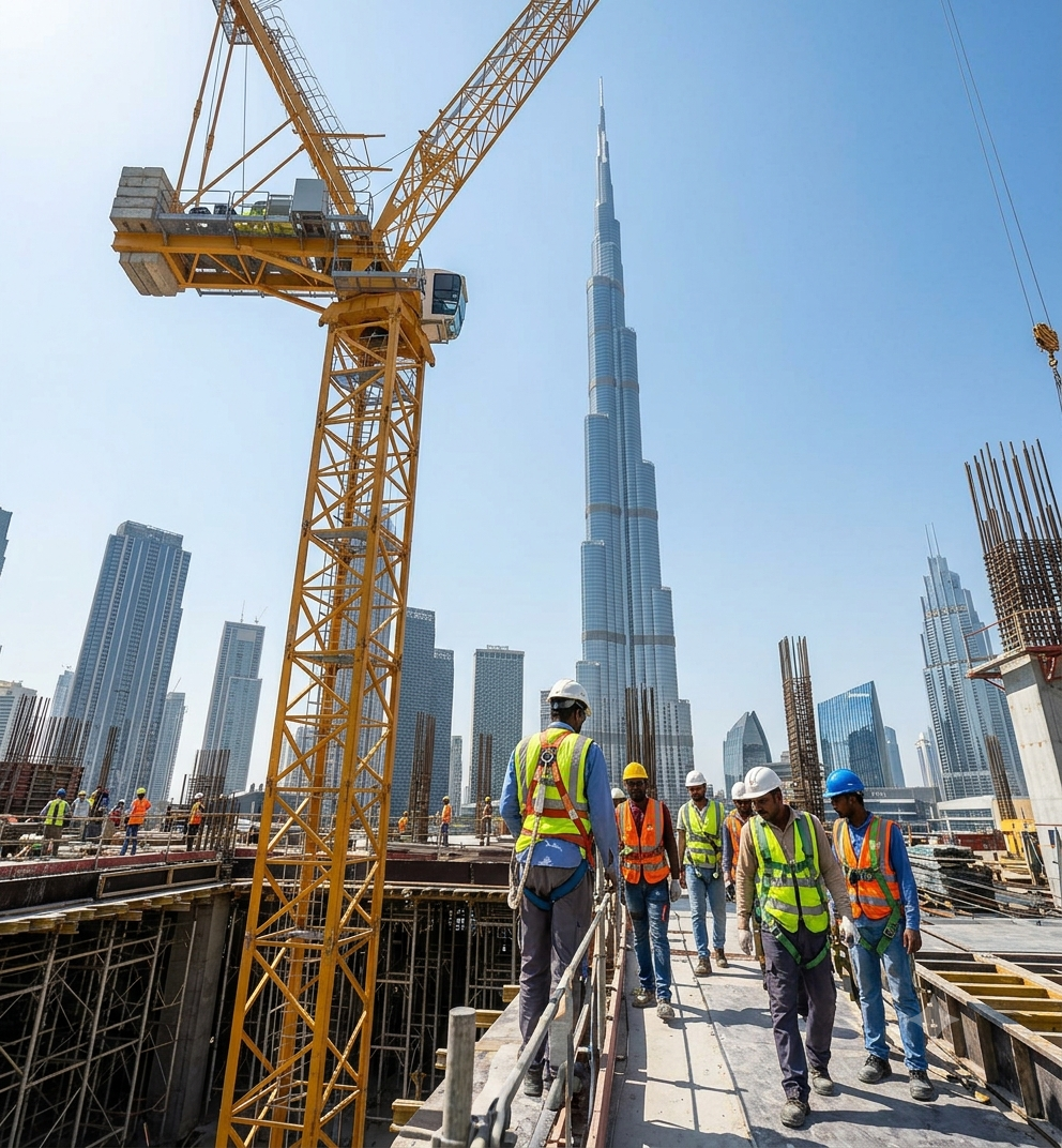 Construction Manpower Supply Dubai